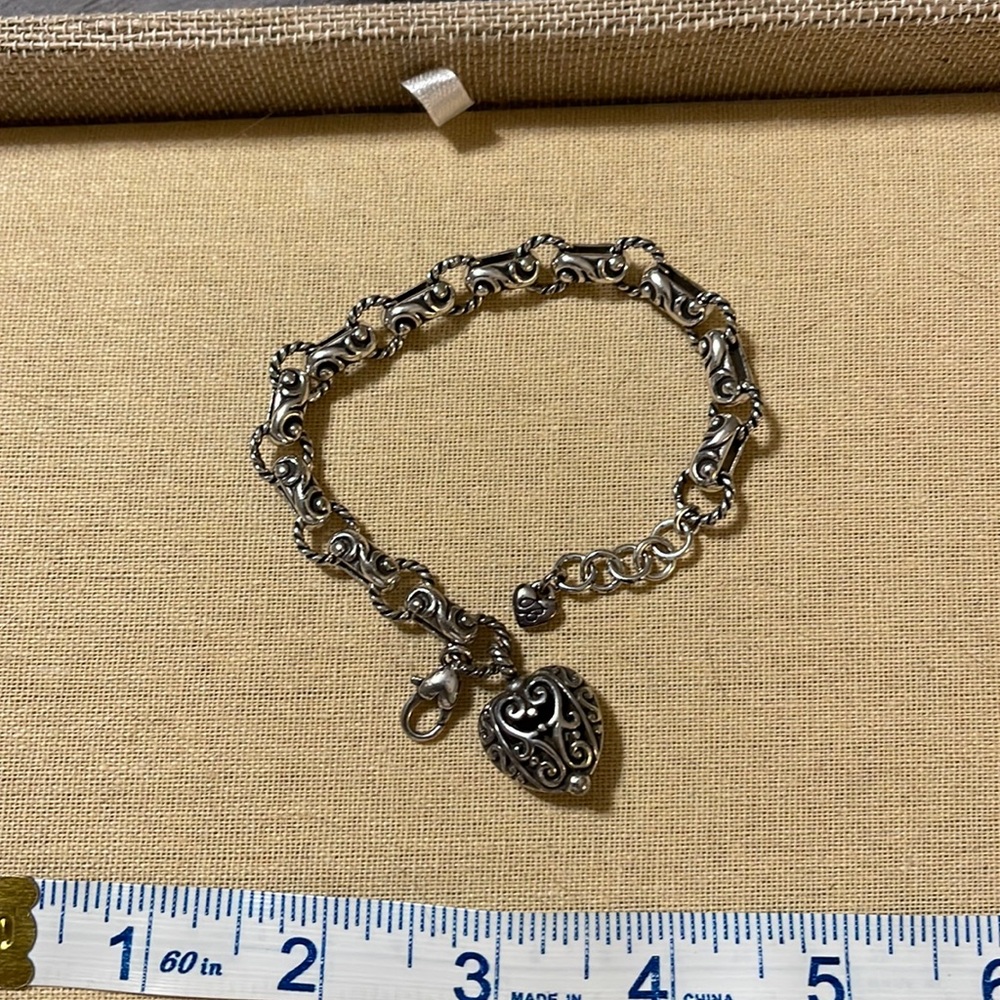 NWOT Brighton Bibi Heart Bracelet